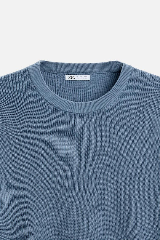 Pull en Maille perlée - Vert olive