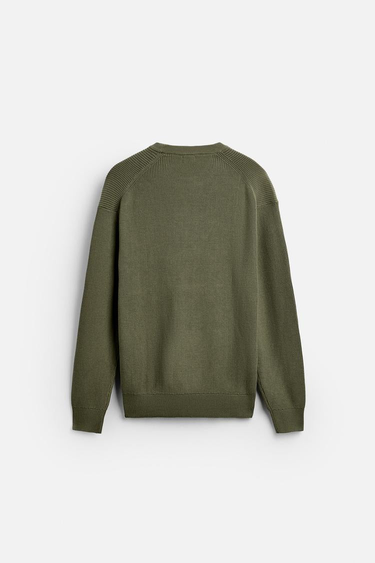 Pull en Maille perlée - Gris anthracite