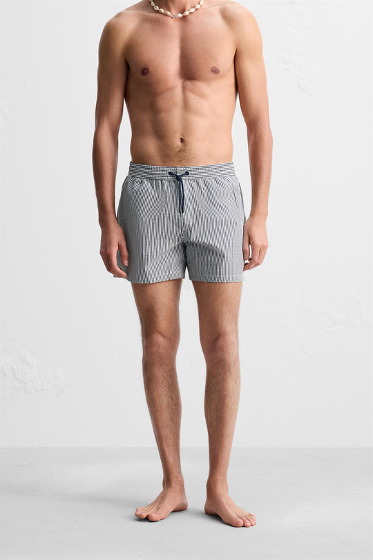 MAILLOT DE BAIN COURT SEERSUCKER
