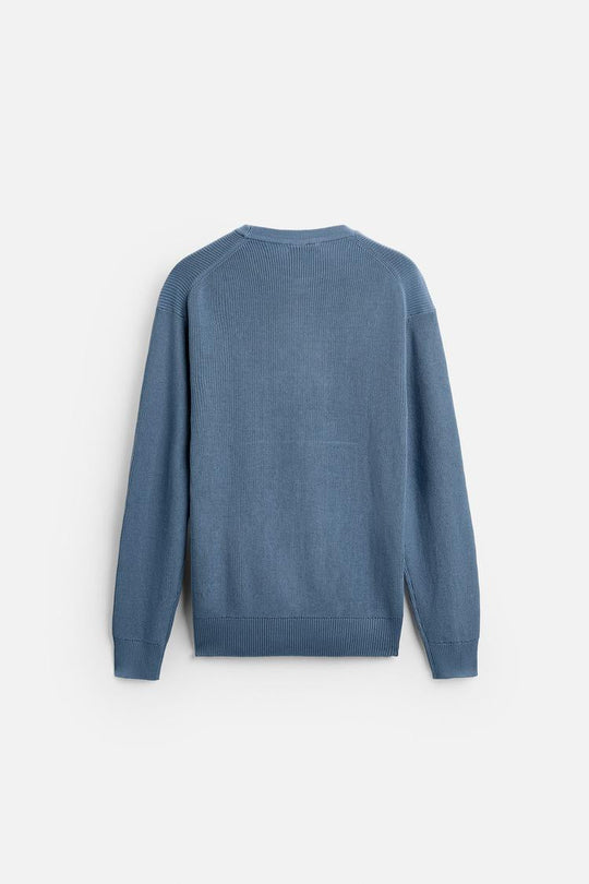 Pull en Maille perlée - Vert olive