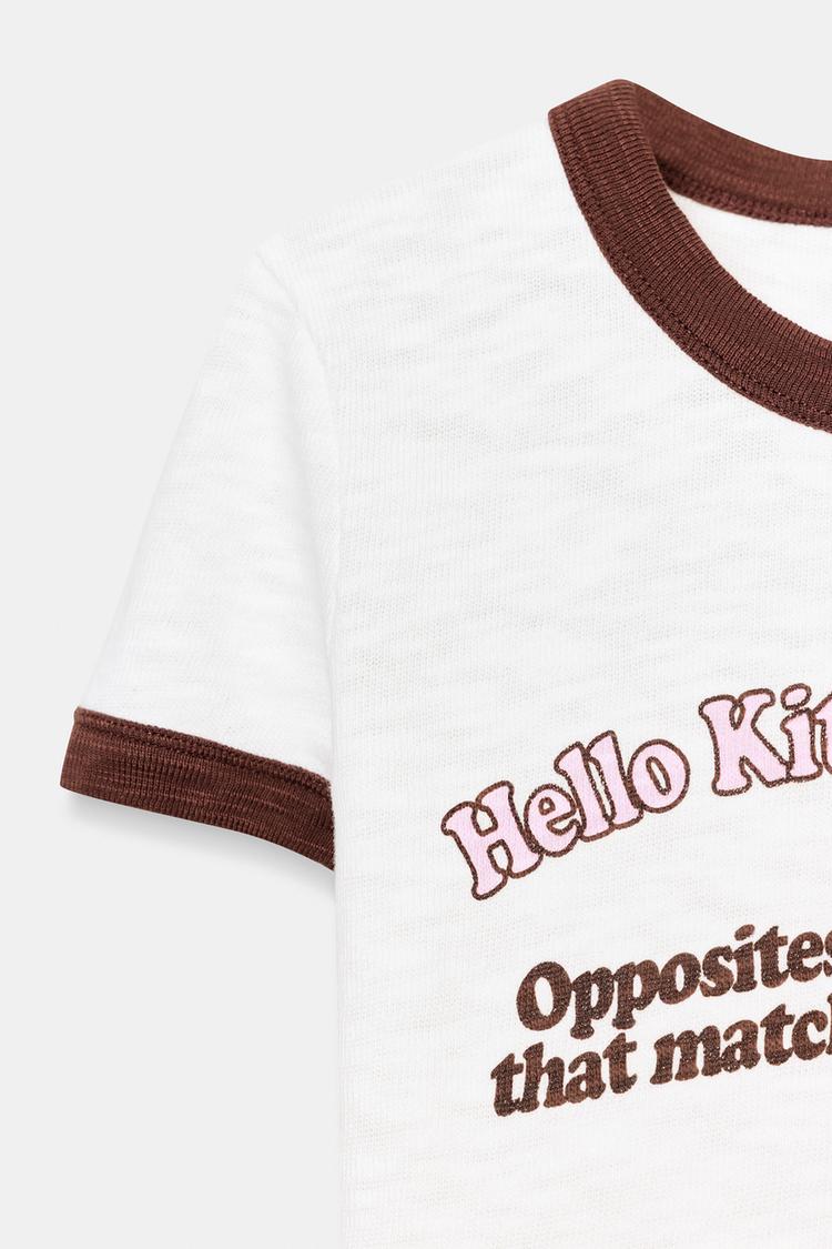 T-SHIRT FLAME HELLO KITTY AND FRIENDS SANRIO