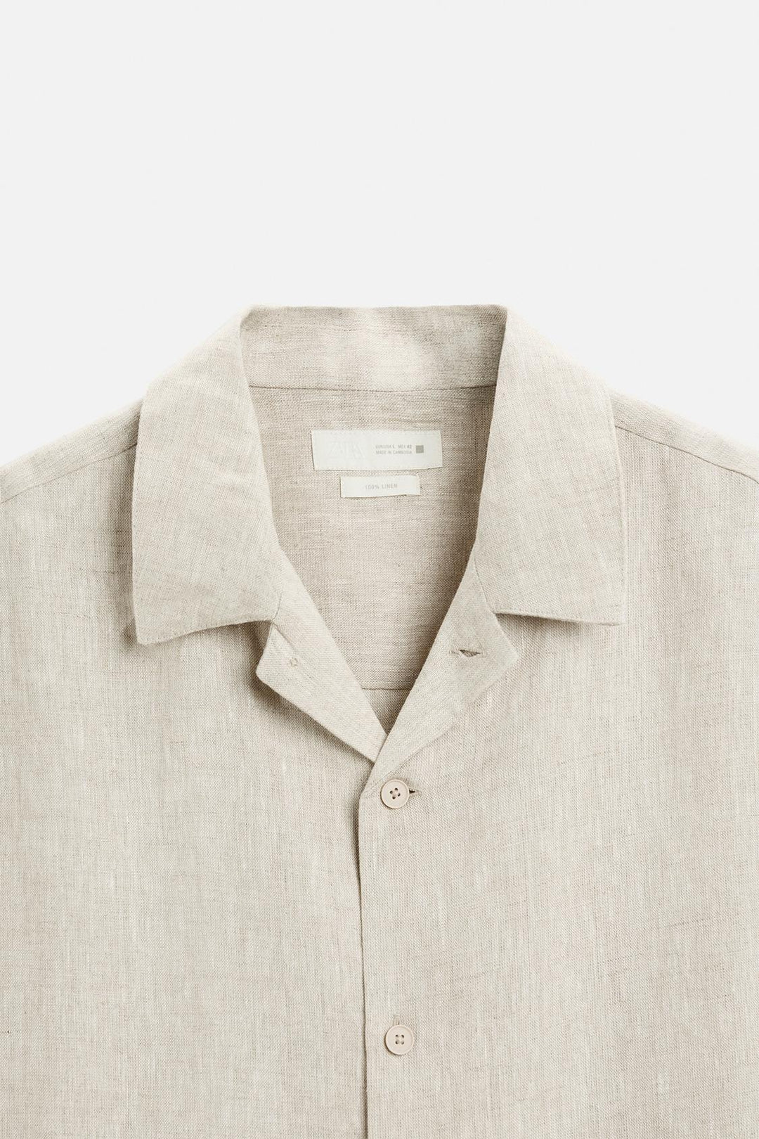 CHEMISE 100% LIN