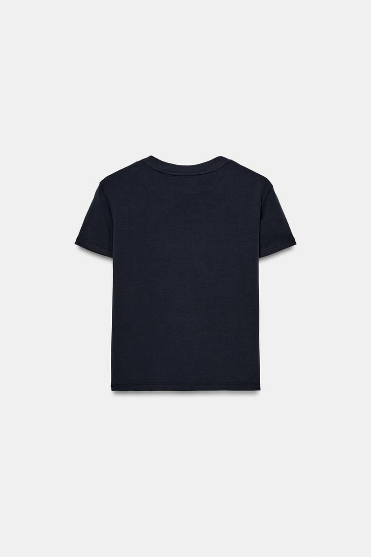 T-SHIRT OURS À MANCHES COURTES