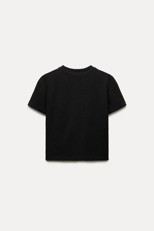 T-shirt a manches courtes - Marron