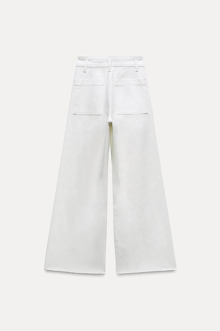 Jean collection zw marine droit a taille haute - Noir