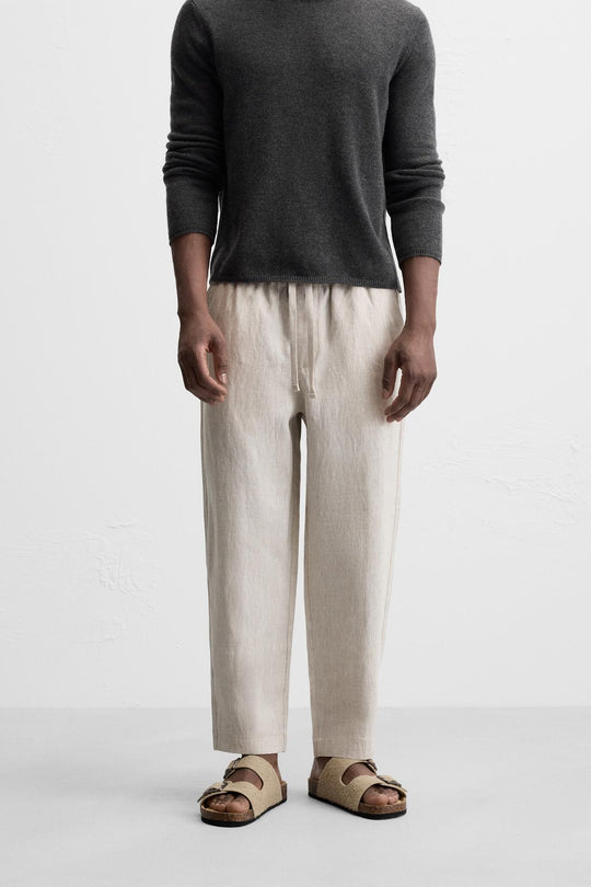 PANTALON 100% LIN