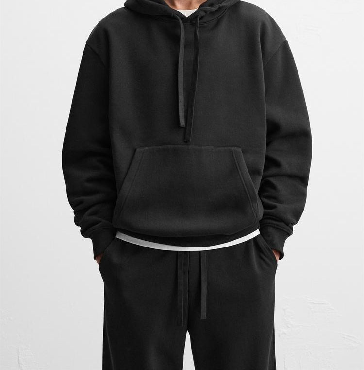 Sweat à capuche  - Noir