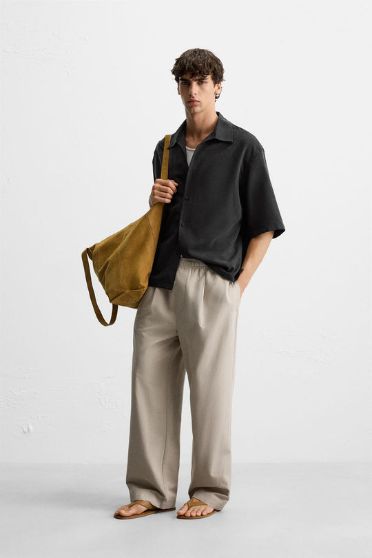 CHEMISE FLUIDE COUPE DÉCONTRACTÉE
