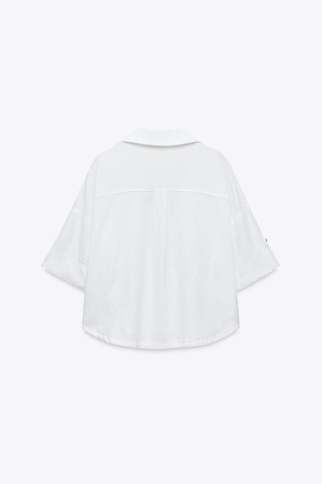 CHEMISE COURTE EN LIN