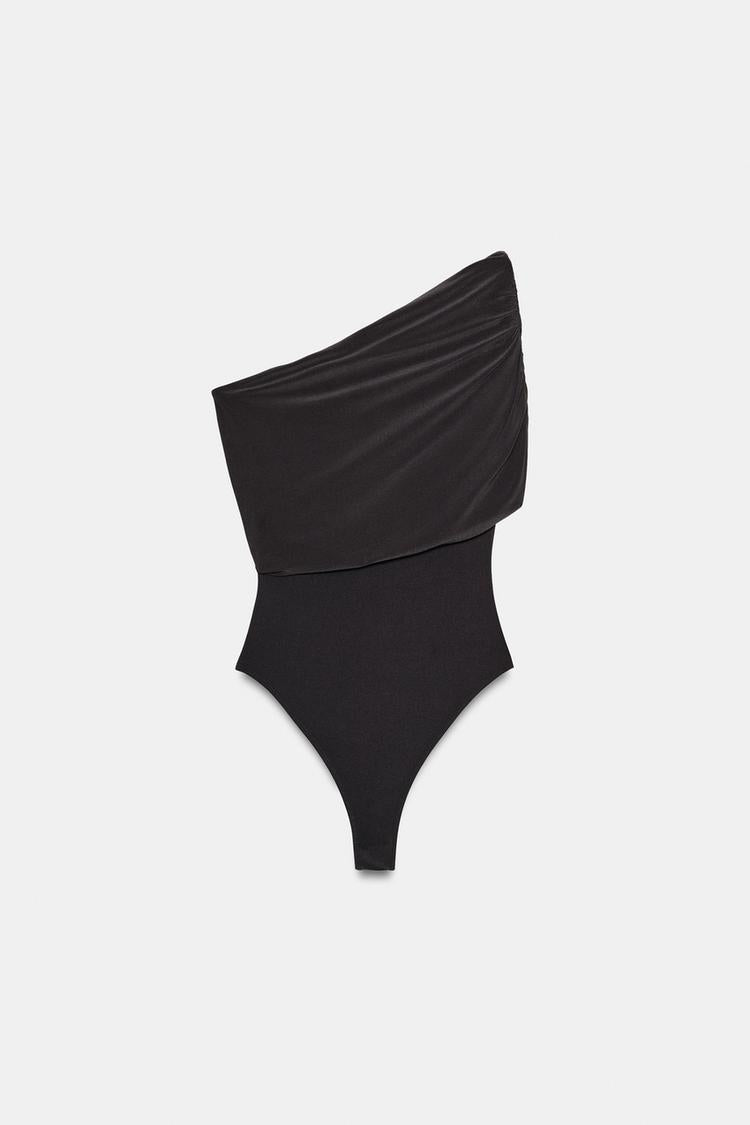 BODY ASYMÉTRIQUE À PLIS