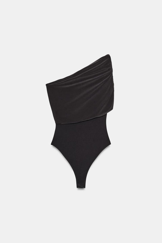 BODY ASYMÉTRIQUE À PLIS