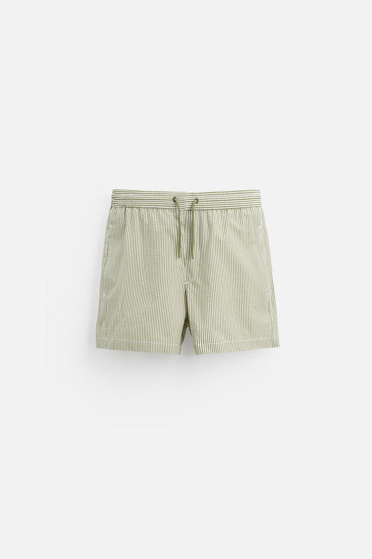 MAILLOT DE BAIN COURT SEERSUCKER