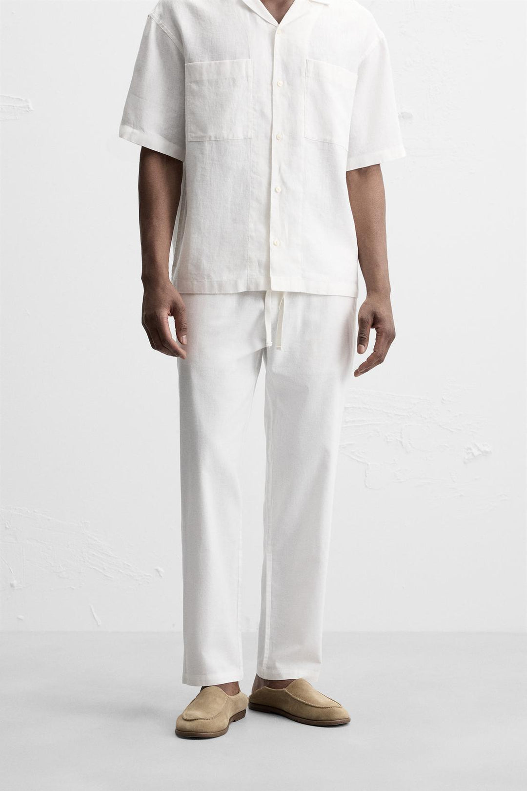 PANTALON RELAXED FIT COTON - LIN