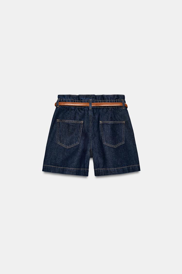 SHORT BAGGY AVEC CEINTURE