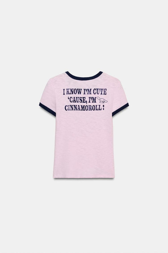T-SHIRT FLAMMÉ CINNAMOROLL SANRIO