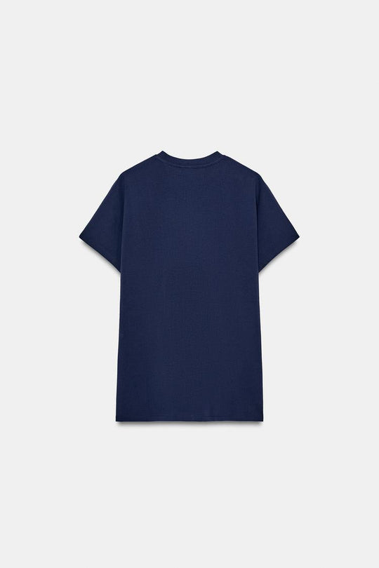 T-SHIRT À MANCHES TOMBANTES