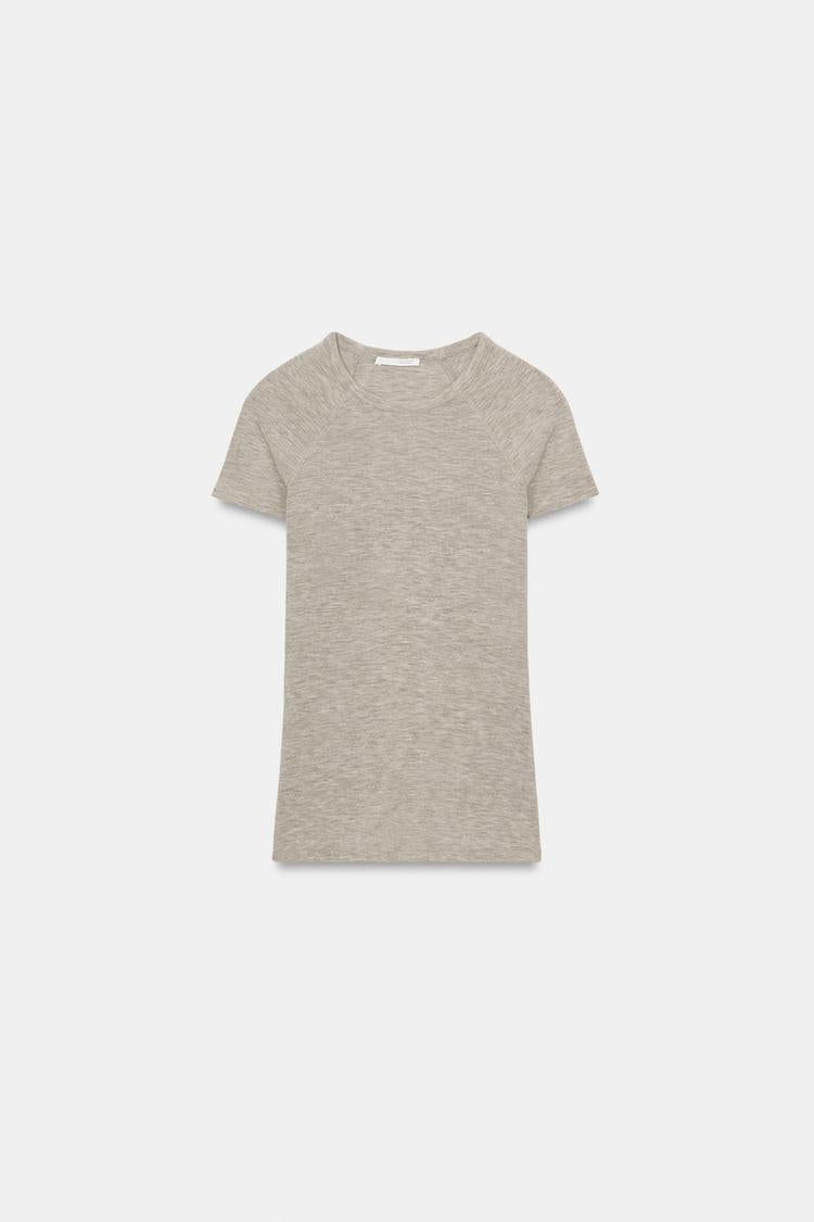 T-SHIRT A MANCHES COURTES RAGLAN