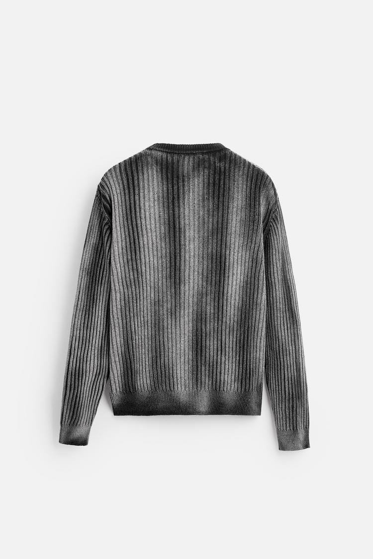 Pull Imprimé effet vaporisé