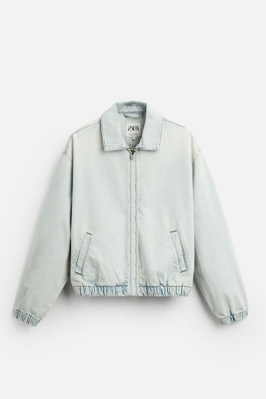 Veste en jean surteint