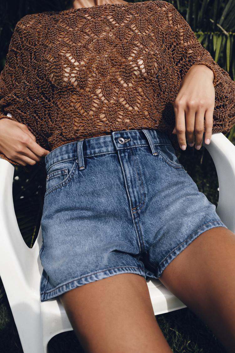 SHORT Z1975 MOM FIT TAILLE MI-HAUTE