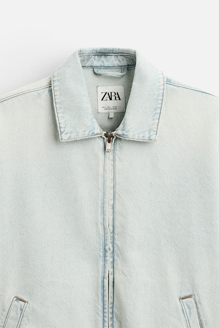 Veste en jean surteint