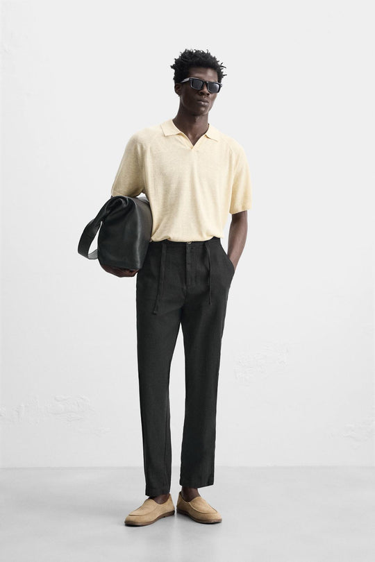 PANTALON AVEC LIN