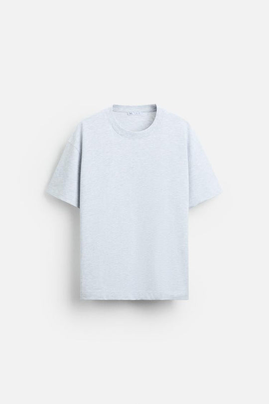 T shirt basique épais - Gris
