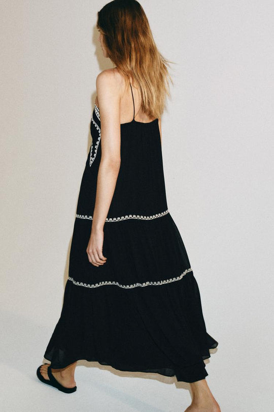 ROBE LONGUE BRODERIES ZW COLLECTION