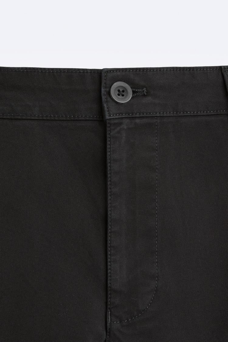 Pantalon chino coupe moulante - écrue
