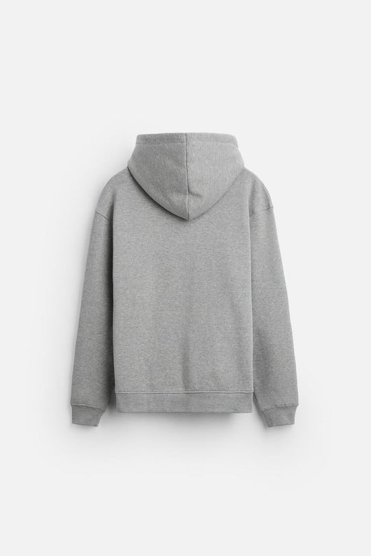 Sweat à capuche zip - Blanc Cassé