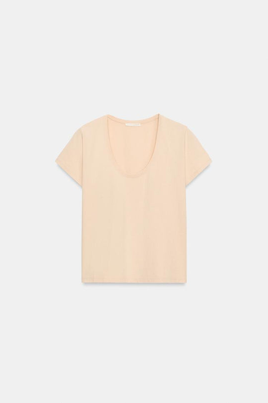 T-SHIRT EN COTON À MANCHES COURTES