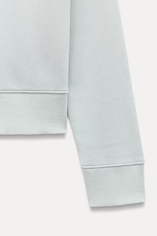 Sweat délavé - Bleu clair