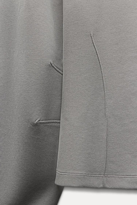 Sweat interlock ajusté - Gris