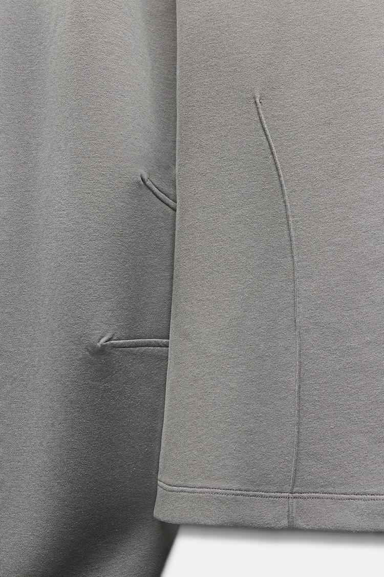 Sweat interlock ajusté - écru
