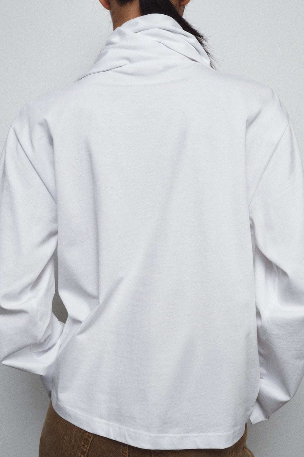 T-SHIRT COTON ÉPAIS À NŒUDS