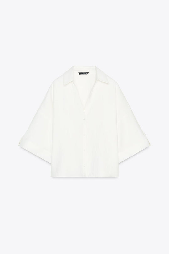 CHEMISE MANCHES COURTES LARGES