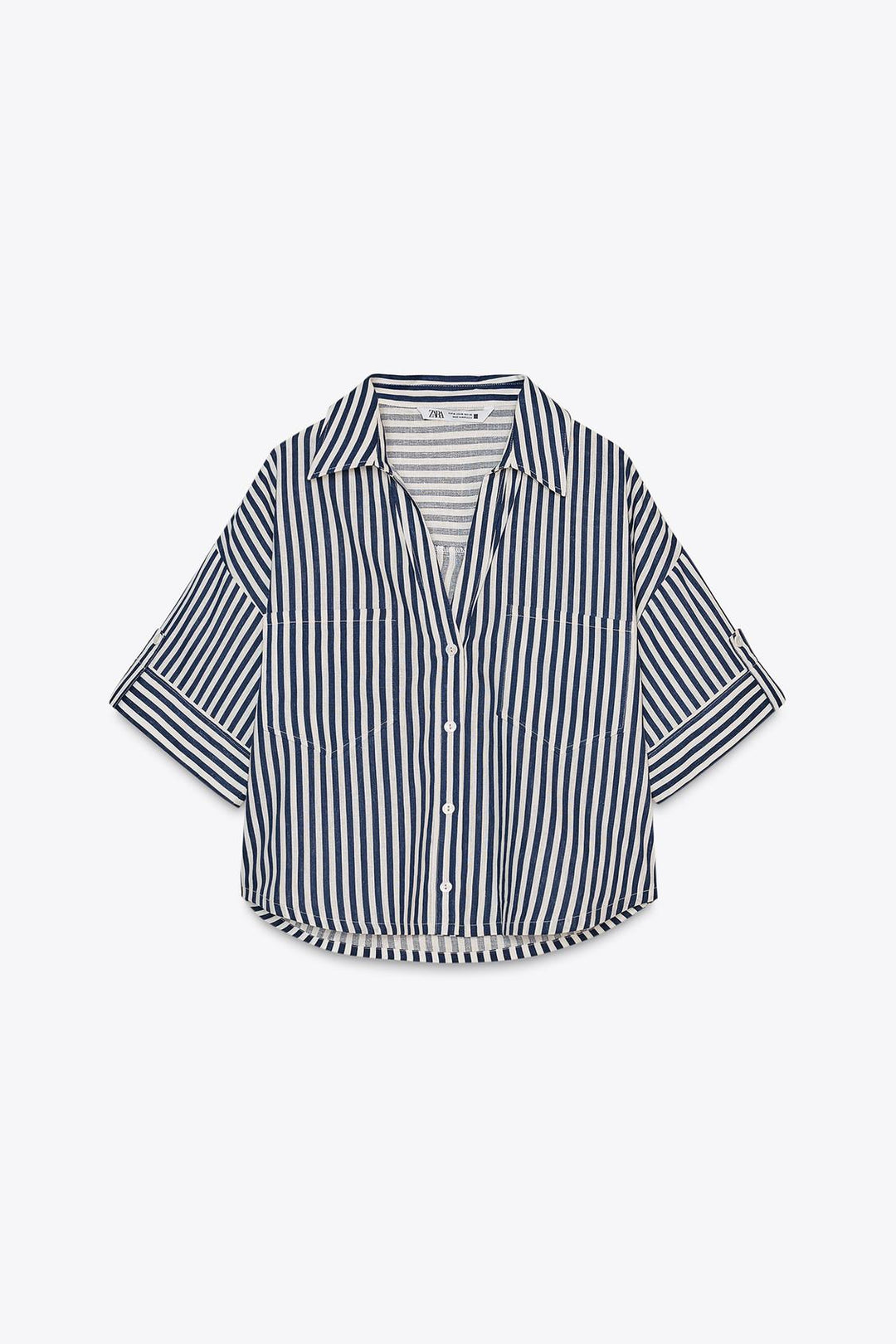CHEMISE COURTE EN LIN