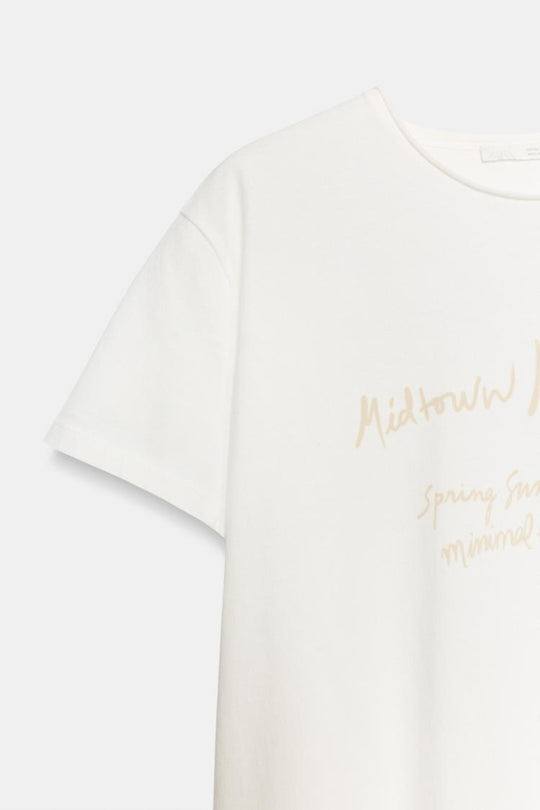 T-SHIRT INSCRIPTION MANCHES COURTES