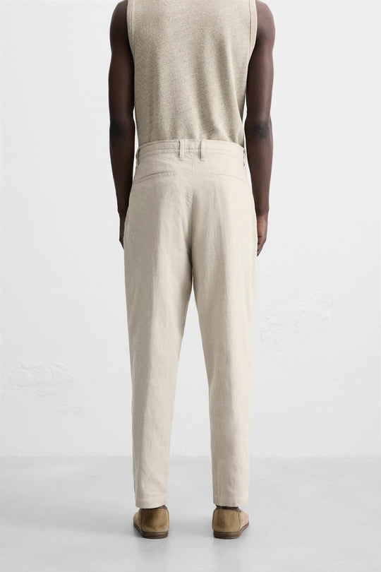 PANTALON AVEC LIN