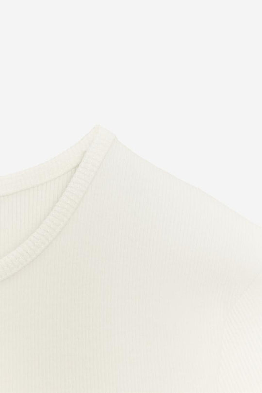 T-SHIRT CÔTELÉ