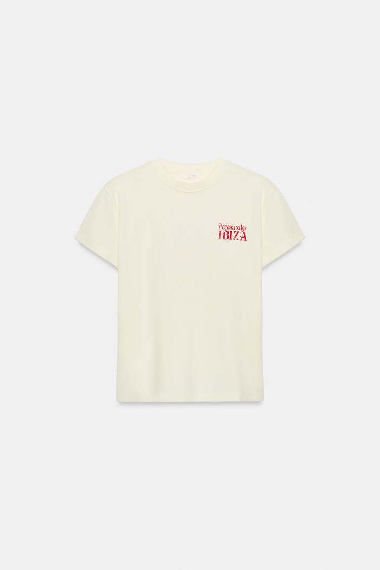 T-SHIRT RUSTIQUE À INSCRIPTION