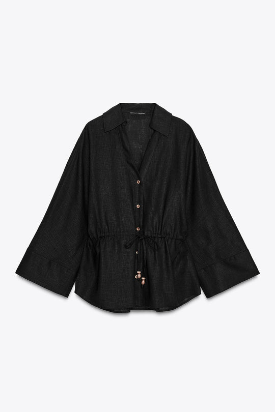 CHEMISE SAFARI AVEC LIN