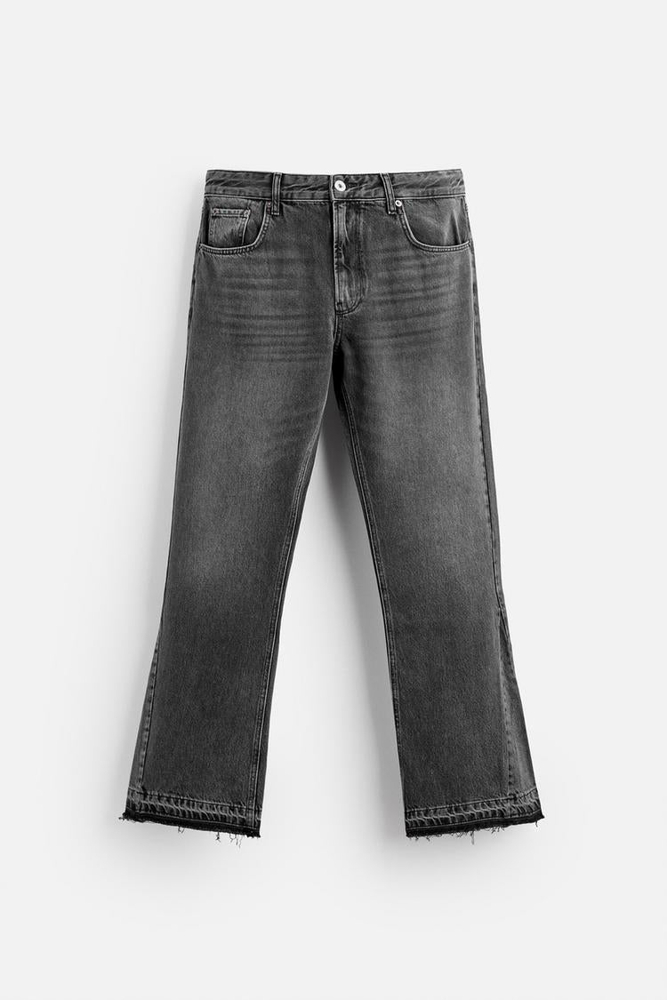 Jean flare - Gris