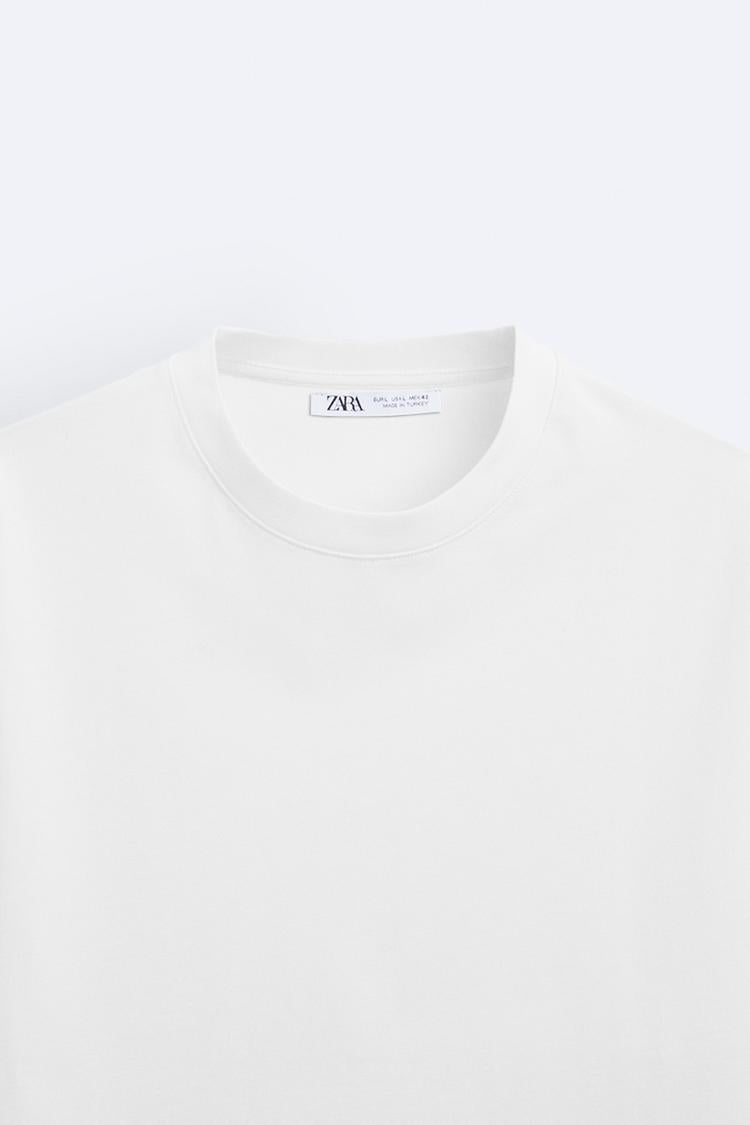 T shirt basique épais - Bleu