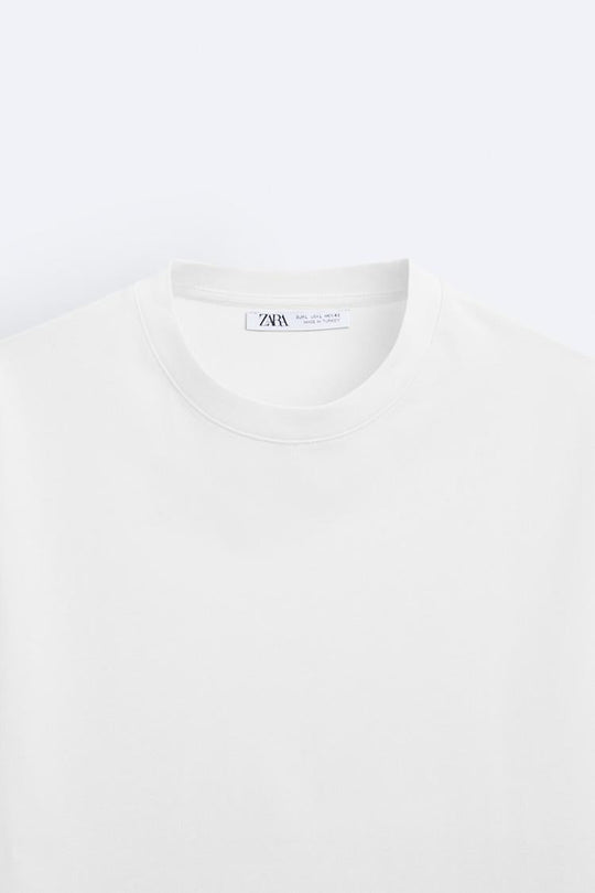 T shirt basique épais - Beige