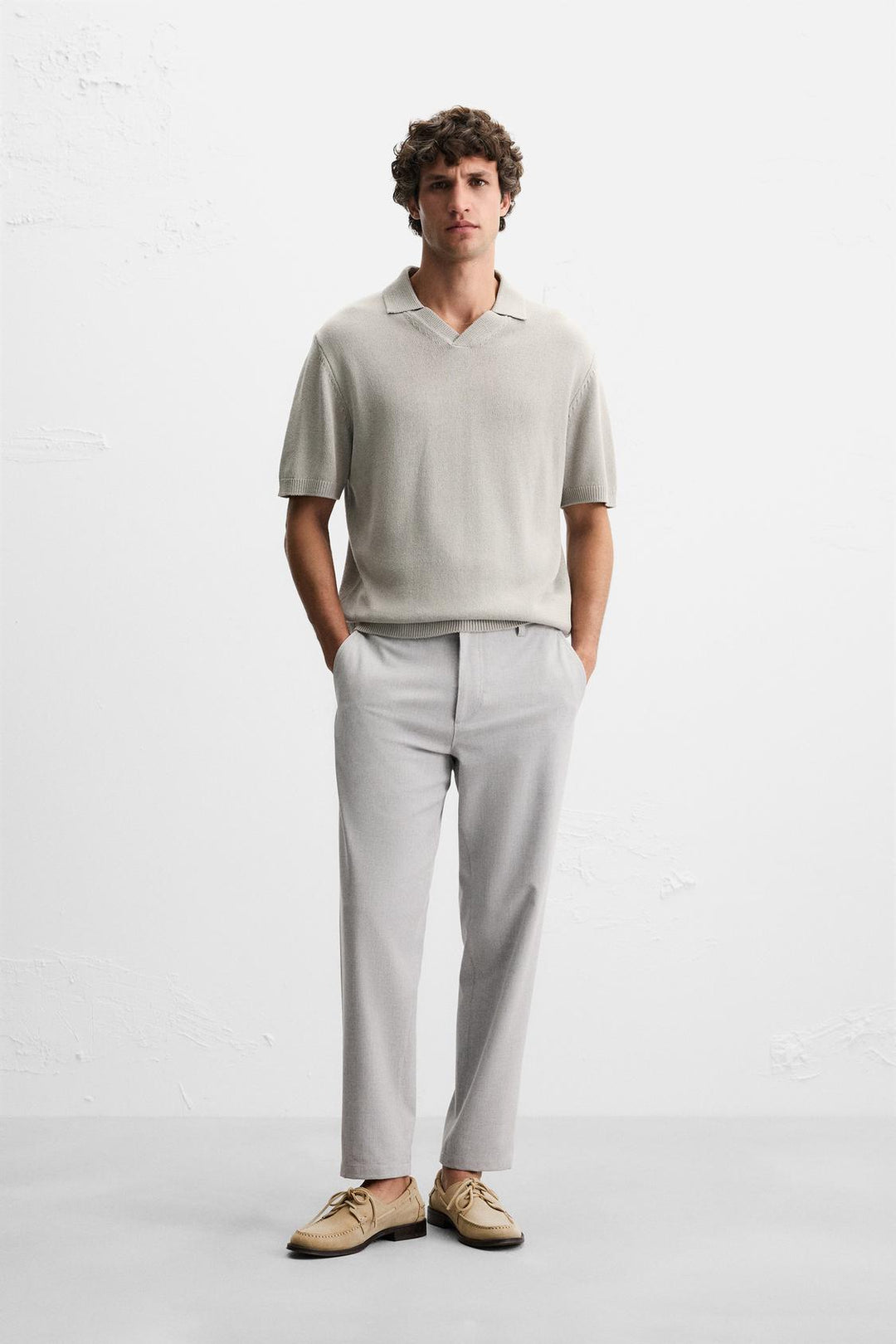 PANTALON À TEXTURE CONFORT