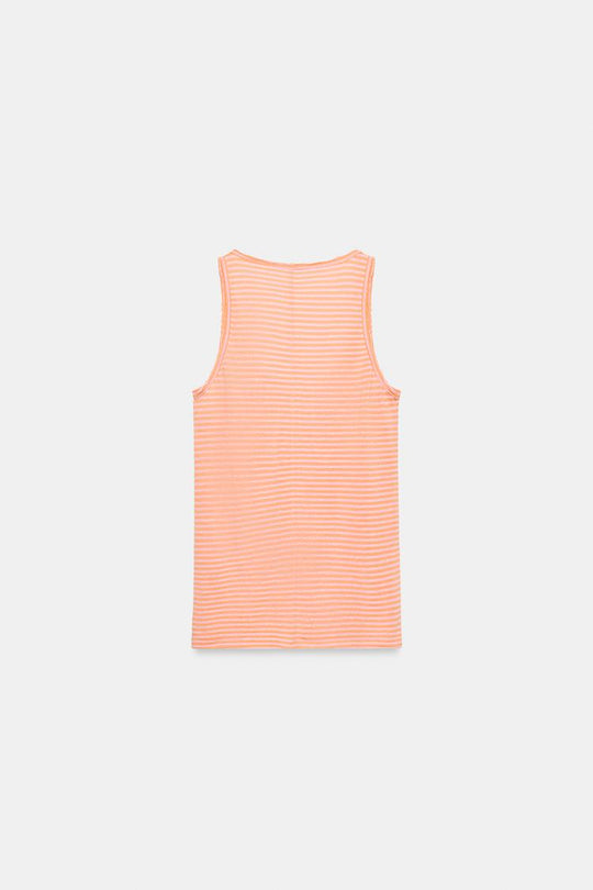 T-SHIRT RUSTIQUE À RAYURES