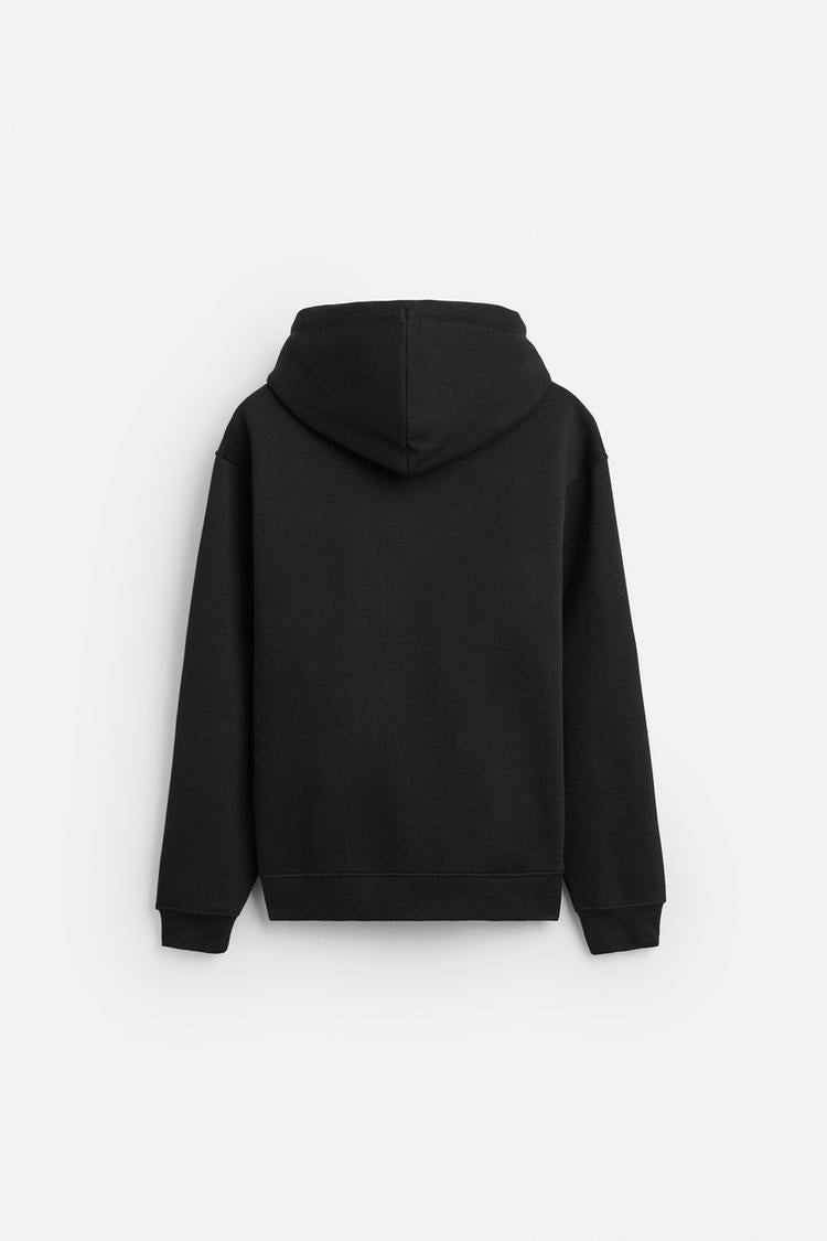 Sweat à capuche zip - Bleu Marine