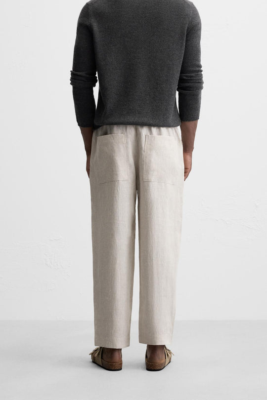 PANTALON 100% LIN