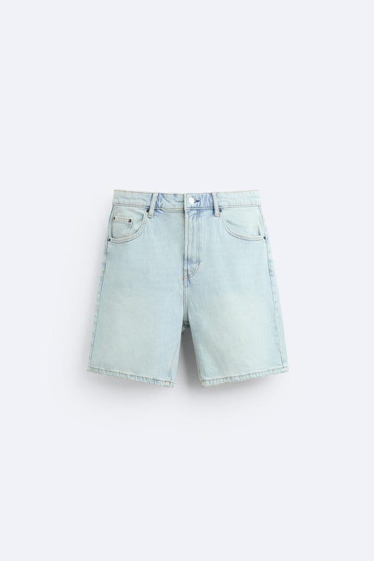 Short en Jean - Bleu Moyen